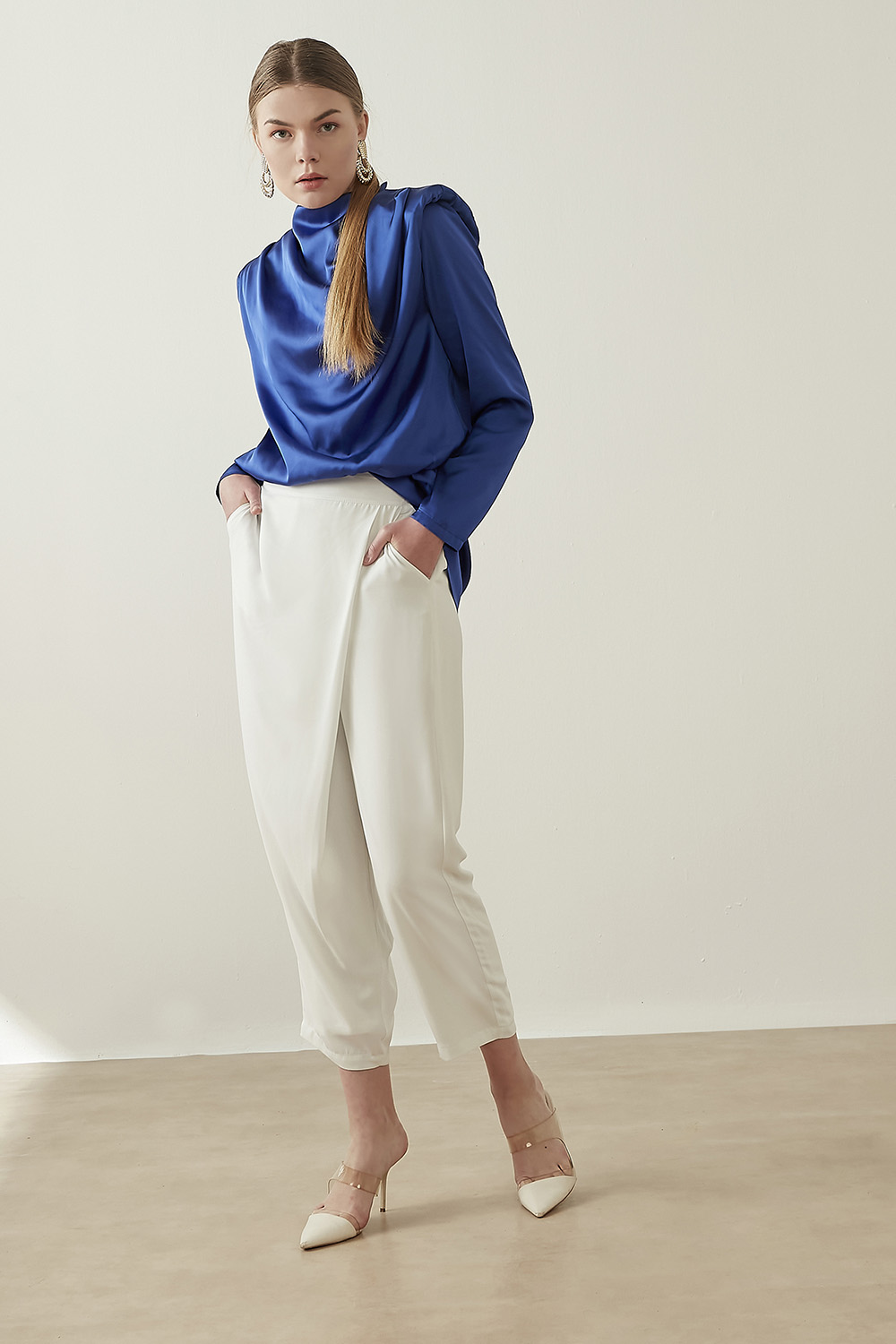 Anvelop Ekru Pantolon
