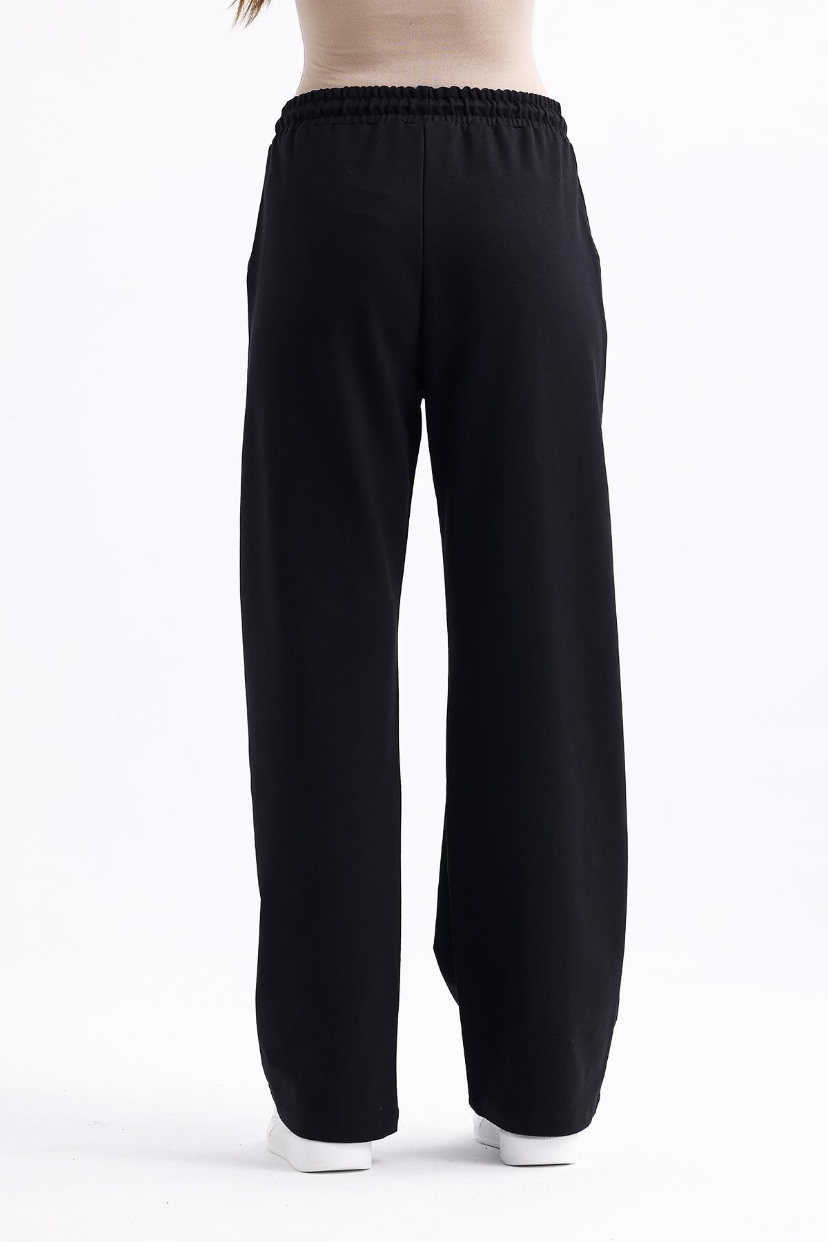 Mizalle Pamuklu Siyah Jogger Pantolon