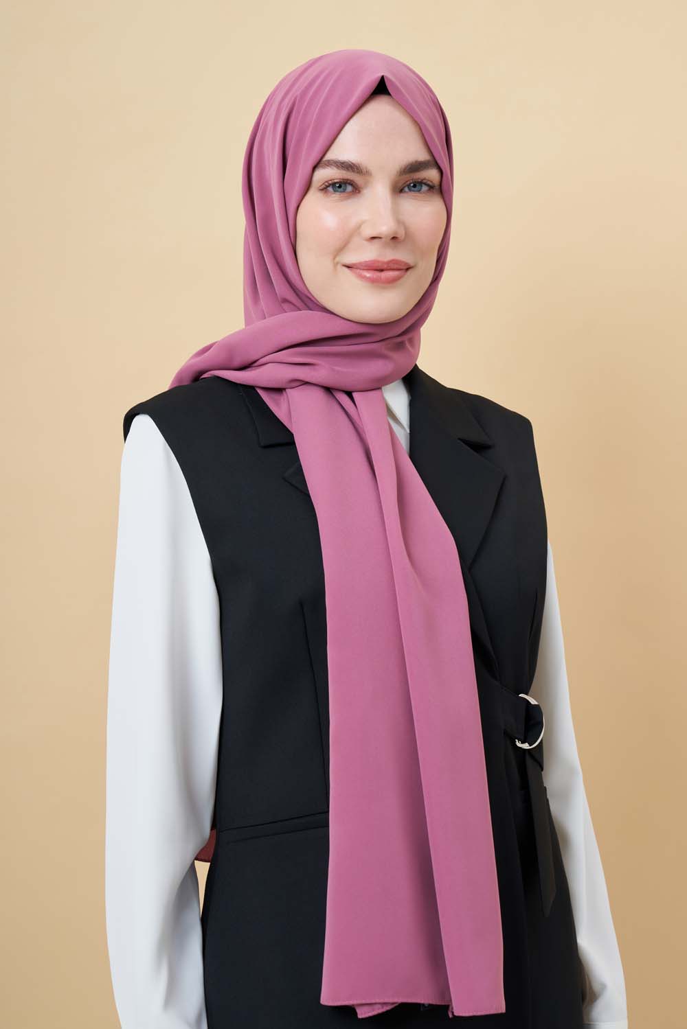 Mizalle Rose Medine İpeği Şal