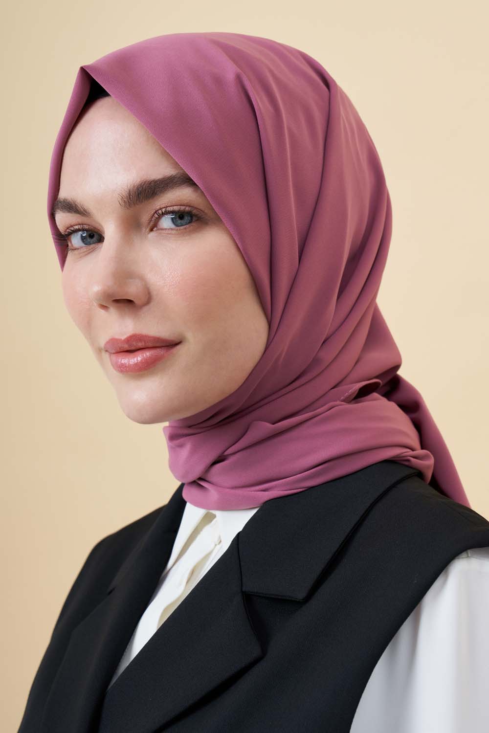 Mizalle Rose Medine İpeği Şal