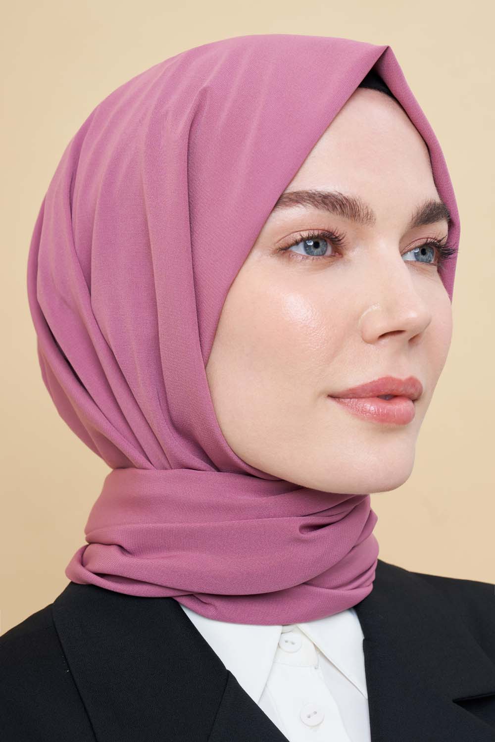 Mizalle Rose Medine İpeği Şal