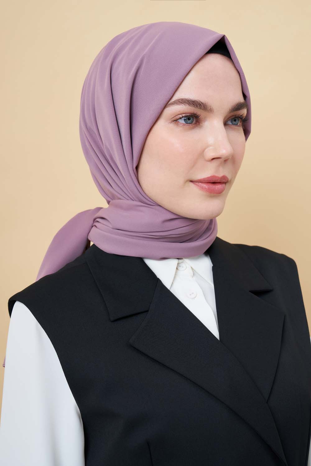 Mizalle Mor Medine İpeği Şal