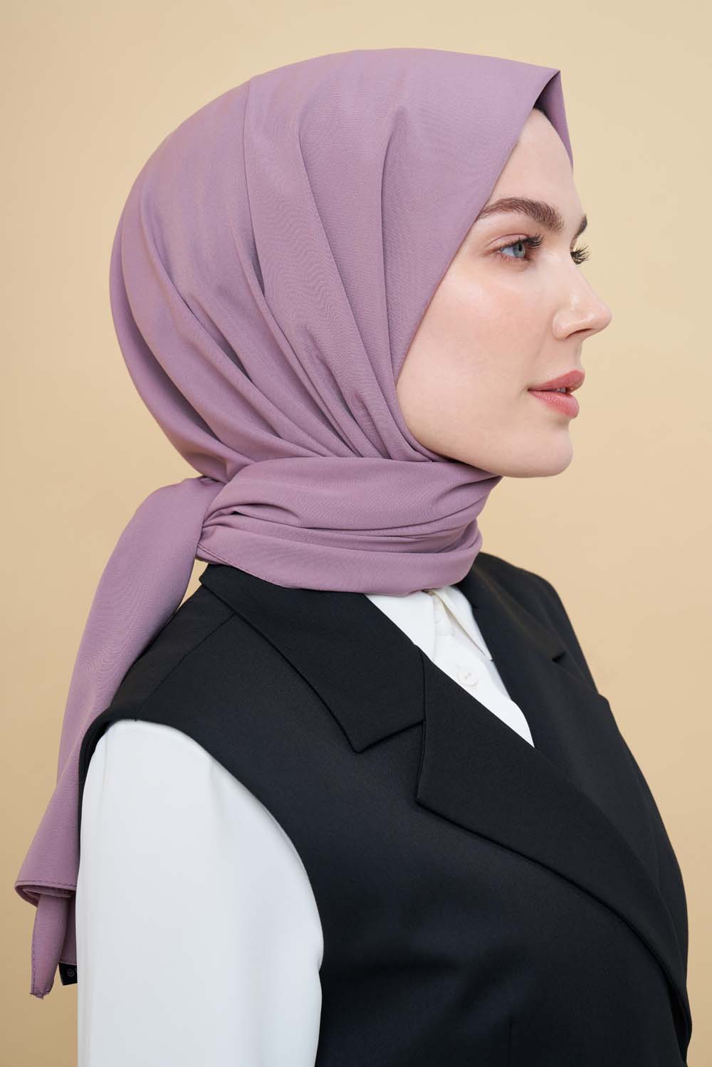 Mizalle Mor Medine İpeği Şal