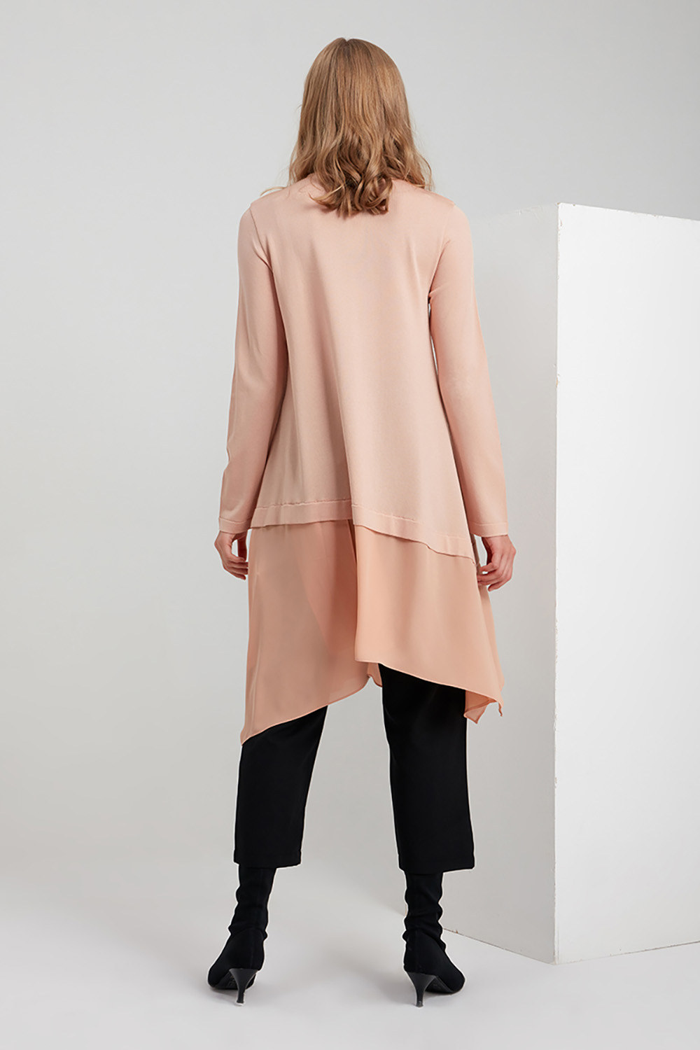 Şifon Garnili Rayon Bej Tunik